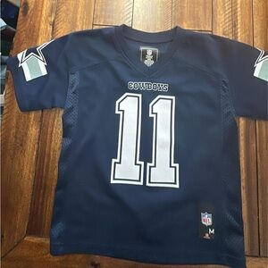 NFL Kids Cowboys Jersey Navy & White #11